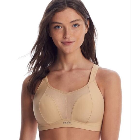 Panache Sport non wired sports bra beige 38F